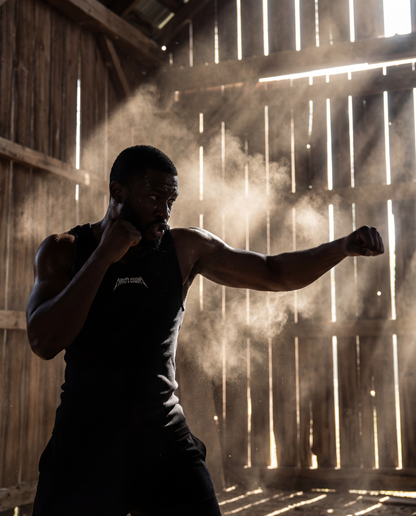 THE "NAZARITE" BLACK TANK (Pack of 3)