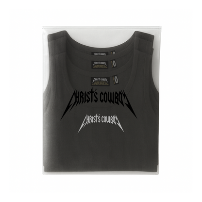 THE "NAZARITE" BLACK TANK (Pack of 3)